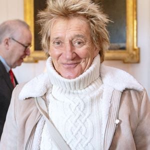 Rod Stewart le 15 janvier 2025 lors d'une réception donnée par le roi Charles III, en Ecosse / ALPHA AGENCY / BESTIMAGE