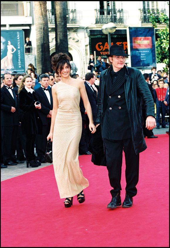Guillaume Depardieu et Clotilde Courau au Festival de Cannes 1997. © ANGELI-RINDOFF-GARCIA / BESTIMAGE