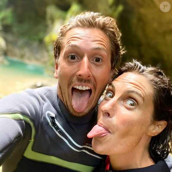 Alessandra Sublet et son ex-compagnon Jordan Deguen sur Instagram.