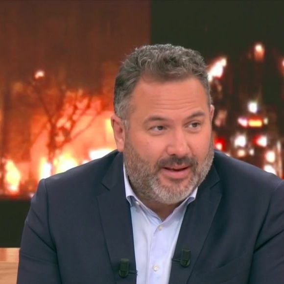 Bruce Toussaint dans "Bonjour !", sur TF1.