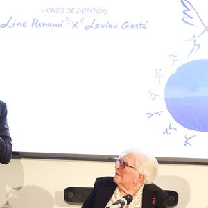 Exclusif - Dany Boon, Line Renaud et Claude Chirac - Remise du prix "Fonds de dotation Line Renaud-Loulou Gasté" pour la recherche médicale à la Maison de la Recherche à Paris le 15 novembre 2023. © Coadic Guirec/Bestimage