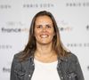 L'ancienne championne olympique de natation Laure Manaudou se passionne désormais pour la course à pied.

Laure Manaudou lors de la présentation des journalistes et chroniqueurs de France Télévisions pour les Jeux Olympiques au musée de l'Homme à Paris.
© Pierre Perusseau / Bestimage