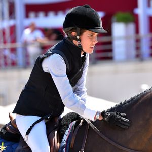Un sport qui lui procure probablement le plus grand plaisir mais aussi une discipline à laquelle elle doit sa silhouette svelte. 

Charlotte Casiraghi - 20e Jumping International de Monte-Carlo au Port Hercule de Monaco. La compétition célèbre cette année un double anniversaire ; les 20 ans du Jumping et les 10 ans du Longines Global Champions Tour le 25 juin 2015