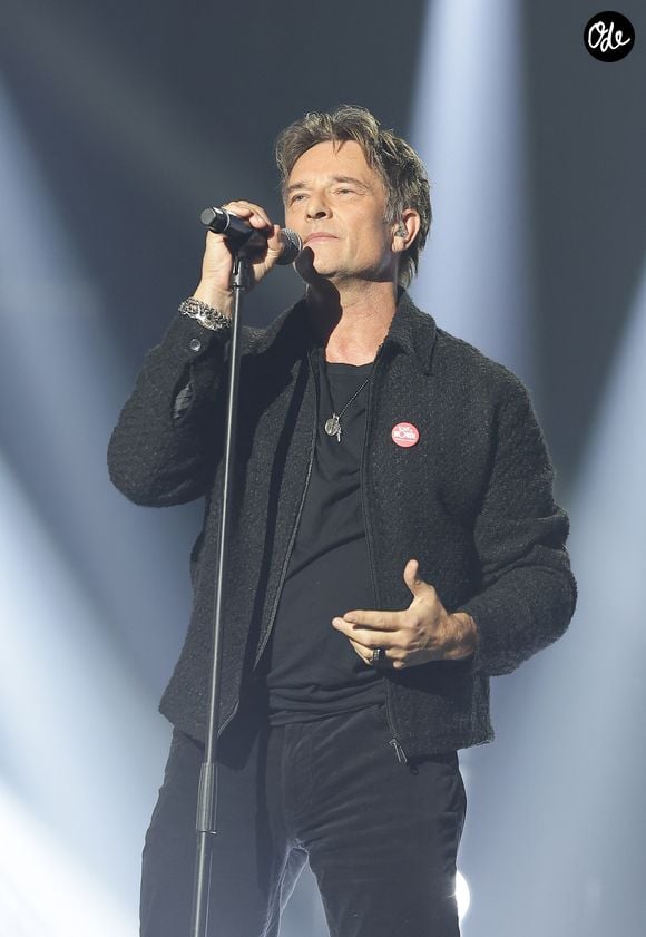 Son épouse Alexandra Pastor prépare une célébration en petit comité.

David Hallyday lors du concert du gala de Noël de l'association Tout le monde contre le cancer fête ses 20 ans diffusé le 24 décembre sur M6 à l'Adidas Aren Porte de la Chapelle à Paris, France, le 4 décembre 2025. © Coadic Guirec/Bestimage