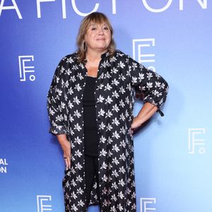 Michèle Bernier au photocall de la projection de "Parfum du Bonheur" lors du 27ème Festival de la Fiction de la Rochelle, lFrance, le 19 septembre 2025.

© Denis Guignebourg/Bestimage