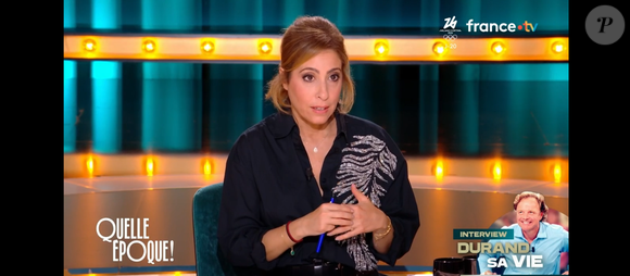 Léa Salamé dans "Quelle époque !" sur France 2 le 17 janvier 2026.
