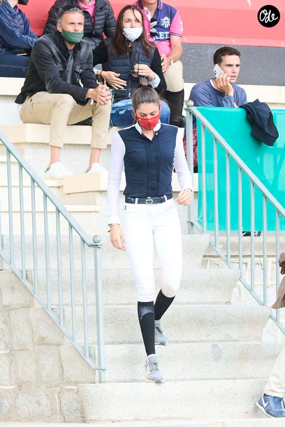 Sira Martinez au "Longines Champions Tour" à Madrid, le 23 mai 2021. Photo : Zuma Press/Bestimage