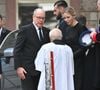 La cérémonie a notamment réuni Albert II et Charlène de Monaco.

Le prince Albert II de Monaco et la princesse Charlène de Monaco, le père Penzo - Sorties des obsèques de Didier Guillaume (ancien ministre de l'Agriculture entre 2018 et 2020 et ancien Ministre d'Etat de Monaco 2024–2025)  en la cathédrale Notre-Dame-Immaculée de Monaco le 23 janvier 2025. © Bruno Bebert/Bestimage