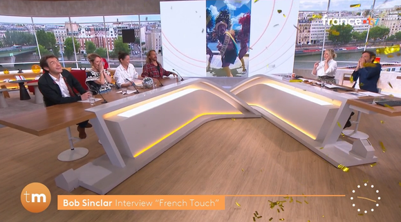 Bob Sinclar invité de "Télématin" sur France 2