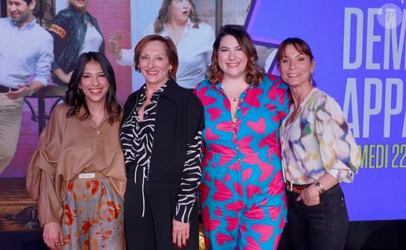 Kenza Saïb-Couton, Marie-Helene Lentini, Charlotte Gaccio, Jennifer Lauret de Demain nous appartient lors du festival Séries Mania à Lille le 22 mars 2025

© Chrisotphe Aubert via Bestimage