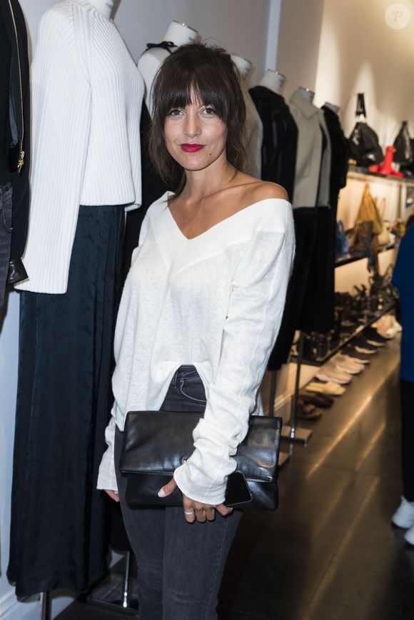 Caroline Nielsen, l'ex-compagne d'Artur - Soirée pour l'inauguration de l'installation de Mimi Liberté designed by Michel Klein "Mimi et Lili sont au 1er" dans la nouvelle boutique Montaigne Market au 18 avenue Matignon dans le 8ème à Paris le 26 juin 2018. © Olivier Borde/Bestimage