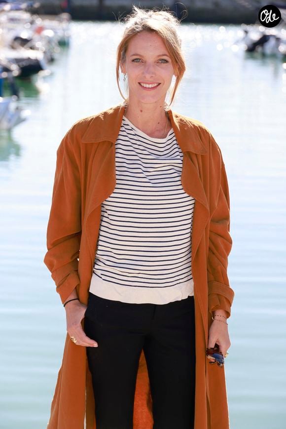 Elodie Varlet lors du festival de fiction TV de La Rochelle samedi 17 septembre 2022.

© Christophe Aubert via Bestimage