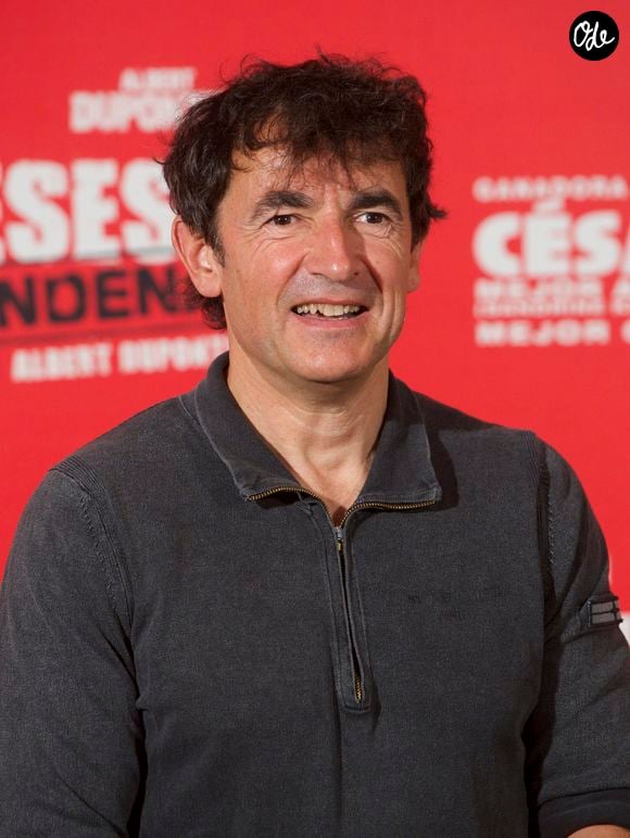 Albert Dupontel lors du photocall du film "9 mois ferme" à Madrid, le 8 avril 2014. © AGENCE / BESTIMAGE