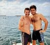 Le fils du champion du monde 1998 est installé à New York depuis plusieurs années. 
Bixente Lizarazu avec son fils Tximista à Saint-Jean-de-Luz. Instagram