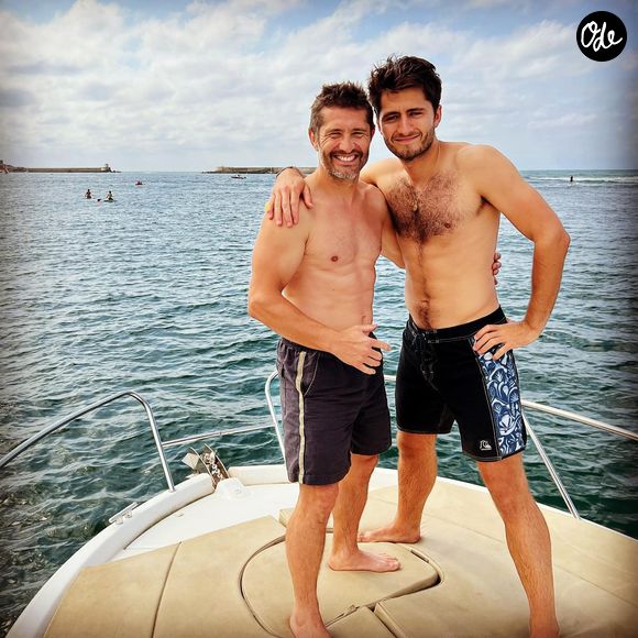 Le fils du champion du monde 1998 est installé à New York depuis plusieurs années. 
Bixente Lizarazu avec son fils Tximista à Saint-Jean-de-Luz. Instagram