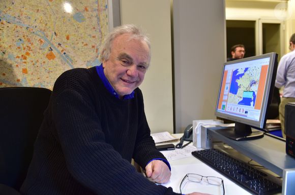 Exclusif - Laurent Cabrol - Journée spéciale du 60ème anniversaire de la radio Europe 1 à Paris le 4 février 2015. (no web - online pour suisse et Belgique)