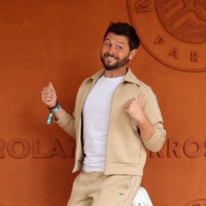 Christophe Beaugrand au village lors des Internationaux de France de Tennis de Roland Garros 2025, à Paris, France, le 2 Juin 2025. © Jacovides-Moreau/Bestimage