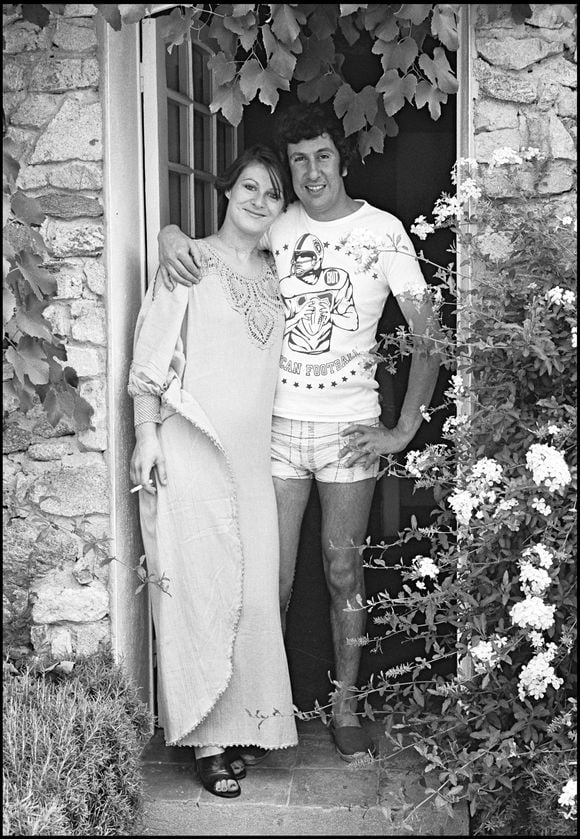 Archives - Stéphane Collaro et son épouse à l'époque,  en 1976 à Saint-Tropez.
DANIEL ANGELI / BESTIMAGE