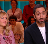 Jimmy Mohamed avec Enora Malagré sur le plateau de "Quelle époque !" pour la promotion de son nouveau livre "Meilleur". France 2, le 15 novembre 2025.