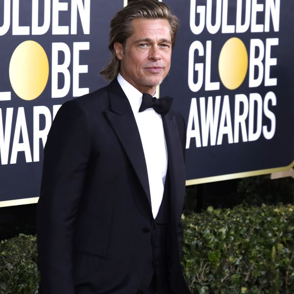 Brad Pitt - Photocall de la 77ème cérémonie annuelle des Golden Globe Awards au Beverly Hilton Hotel à Los Angeles, le 5 janvier 2020. © Future-Image via ZUMA Press / Bestimage
