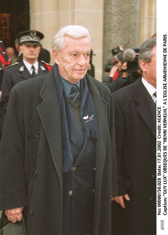 Guy Lux, obsèques d'Henri Verneuil à Paris
AGENCE / BESTIMAGE