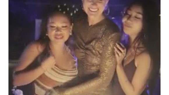 Exclusif - Vidéos - Anniversaire de Laeticia Hallyday à Saint-Barth, France. Agence/Bestimage