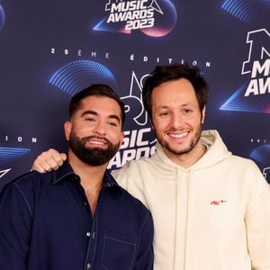 Kendji Girac, Vianney au photocall de la 25ème cérémonie des "NRJ Music Awards (NMA)" au palais des Festivals et des Congrès de Cannes, France, le 10 novembre 2023. © Dominique Jacovides/Bestimage