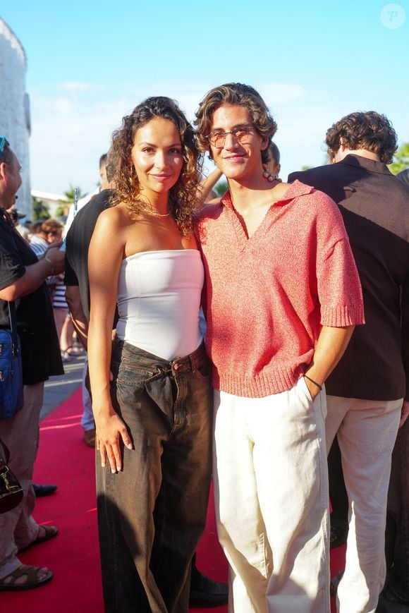 Matéo Paitel, Marie Fèvre-Scheuermann - Festival "Les Hérault du Cinéma et de la Télé 2025" au Cap d'Agde le 21 juin 2025. © Anne-Sophie Guebey/Bestimage