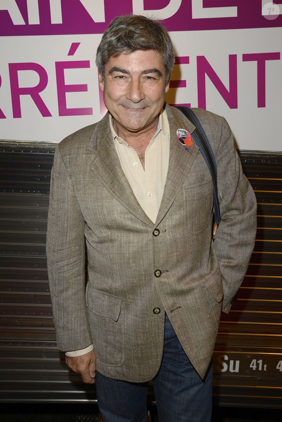 Patrice Drevet à l'inauguration "Le Train de la Télé" à Paris Gare de Lyon, le 6 octobre 2014. 

Photo : Coadic Guirec / Bestimage