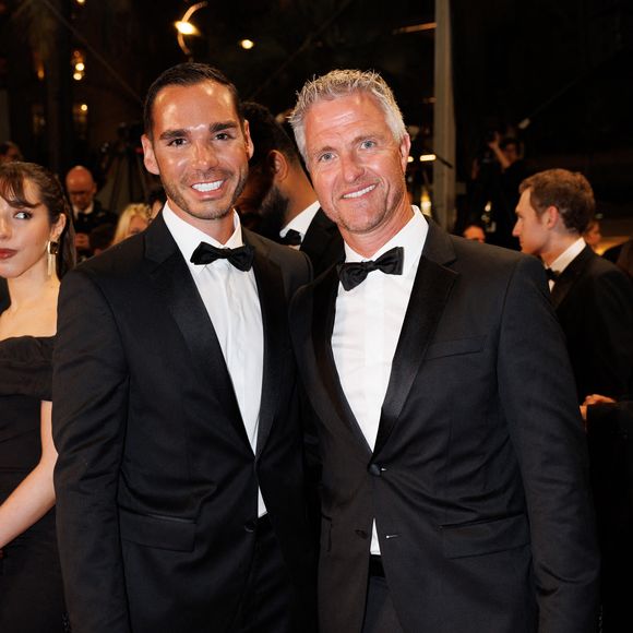 attablés au restaurant "Le Club 55" rendu mythique par Brigitte Bardot. 

Ralf Schumacher et son compagnon Étienne Bousquet-Cassagne - Montée des marches du film « Alpha » lors du 78ème Festival International du Film de Cannes, au Palais des Festivals à Cannes. Le 19 mai 2025
© Jacovides-Moreau / Bestimage