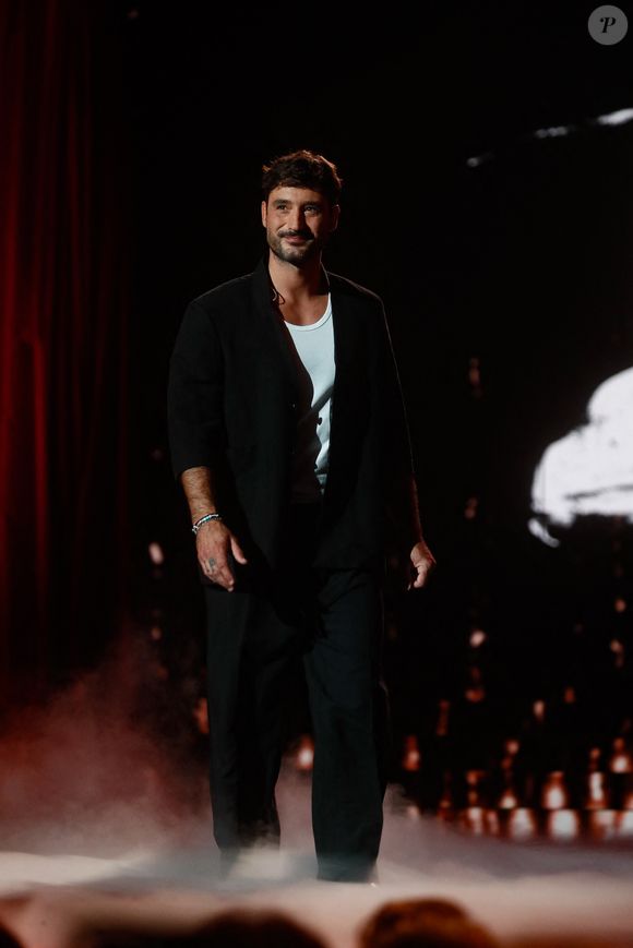Exclusif - Jérémy Frérot - Enregistrement de l'émission "Eternel Aznavour, le concert événement", diffusée le 18 octobre sur France 3
© Christophe Clovis-Cyril Moreau / Bestimage