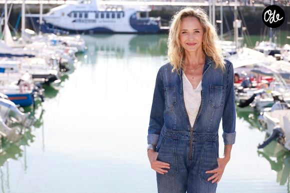 Hélène de Fougerolles de la série Sam - La 25e édition du Festival de la fiction télé de La Rochelle, vendredi 15 septembre 2023. © Christophe Aubert via Bestimage