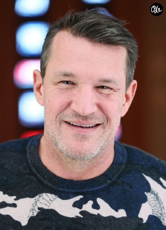 Exclusivité - Benjamin Castaldi pose à Paris, le 25 février 2021. Photo de Jérôme Domine/ABACAPRESS.COM