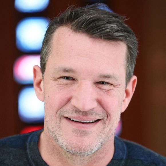 Exclusivité - Benjamin Castaldi pose à Paris, le 25 février 2021. Photo de Jérôme Domine/ABACAPRESS.COM