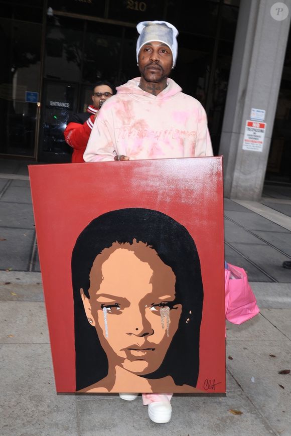 Exclusif - Rihanna au tribunal de Los Angeles le 7 février 2025. Backgrid USA / Bestimage