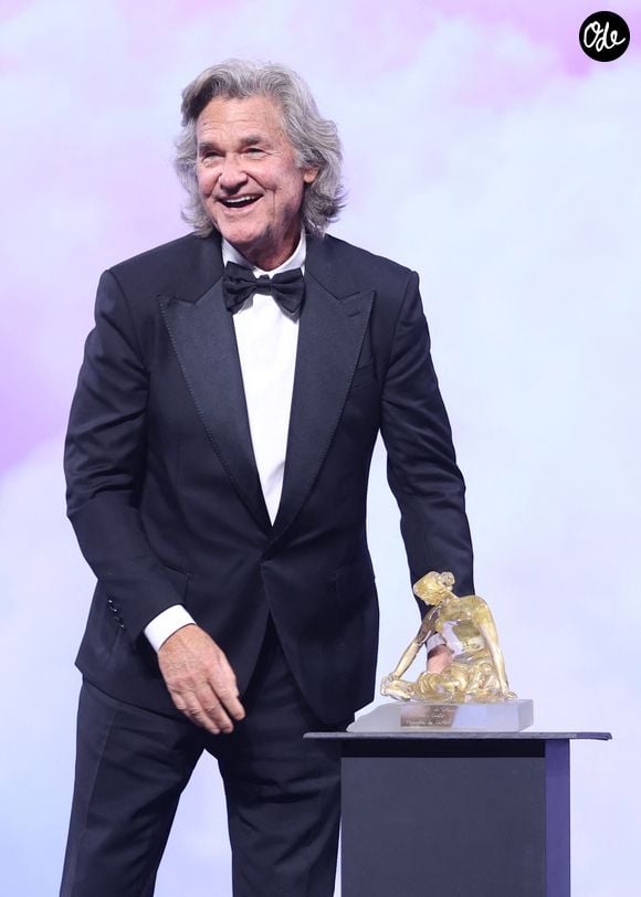 Kurt Russell (Nymphe de Cristal) lors de la cérémonie de clôture du 65e Festival de télévision de Monte-Carlo, le 16 juin 2026.

© Denis Guignebourg / Bestimage