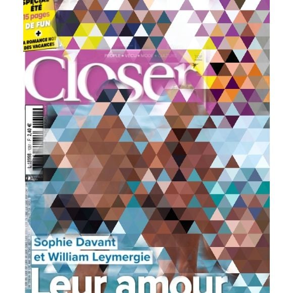 Les vacances de Sophie Davant et William Leymergie décortiquées dans le nouveau numéro de "Closer" à découvrir ce vendredi 1er août 2025. (Capture d'écran)