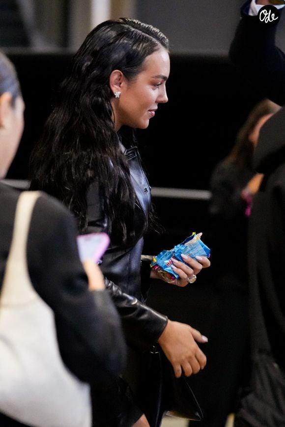 Georgina Rodriguez assiste à Gucci Le défilé de mode The Store pendant la Milan Fashion Week Womenswear Printemps/Été 2027 le 25 septembre 2026 à Milan, en Italie. © Lucia Sabatelli / Bestimage