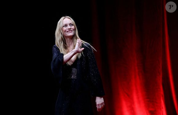 Vanessa Paradis lors de la 15ème édition du festival Lumière à Lyon le 12 octobre 2024.
© Dominique Jacovides / Bestimage