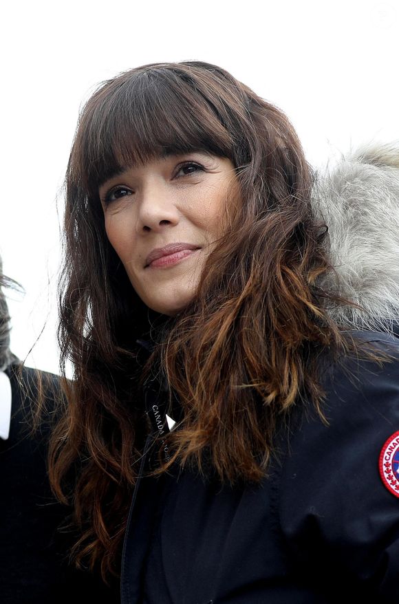 Mélanie Doutey au photocall du film "Le Temps des secrets" lors de la 25ème édition du Festival international du film de comédie de l'Alpe d'Huez, France, le 21 janvier 20222. © Dominique Jacovides/Bestimage
