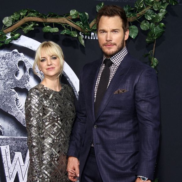 Chris Pratt et Anna Faris à la première de " Jurassic World " au théâtre The Dolby à Hollywood, le 9 juin 2015. © Bestimage