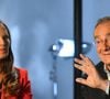 Ce qui avait fait à l'époque sortir de ses gonds Nathalie Marquay.
Jean-Pierre Pernaut et sa femme Nathalie Marquay - Jean-Pierre Pernaut et sa femme Nathalie Marquay lors de l'enregistrement de l'émission "Animaux Stars" le 23 novembre 2021. © Veeren/Bestimage