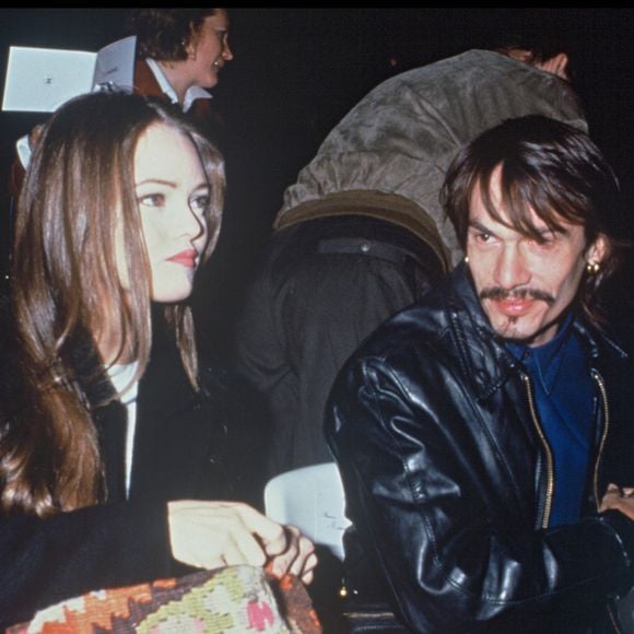 Vanessa Paradis et Florent Pagny au défilé Chanel en 1992
BERTRAND RINDOFF PETROFF / BESTIMAGE
