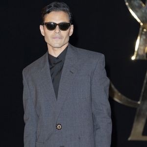 Rami Malek - Photocall du défilé Saint Laurent Collection Femme Prêt-à-Porter Printemps/Eté 2027 lors de la Fashion Week de Paris (PFW) à la Fontaine du Trocadéro, à Paris, France, le 29 septembre 2026. © Olivier Borde/Bestimage