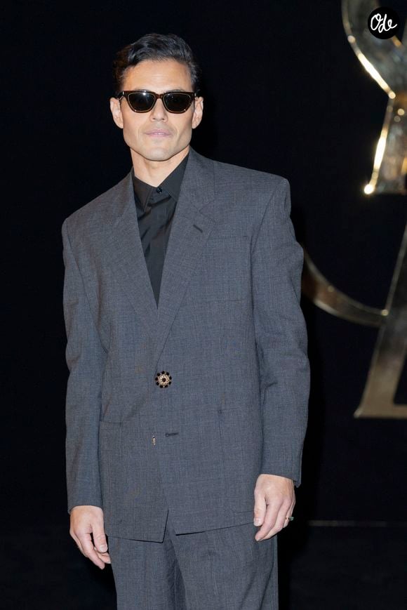 Rami Malek - Photocall du défilé Saint Laurent Collection Femme Prêt-à-Porter Printemps/Eté 2027 lors de la Fashion Week de Paris (PFW) à la Fontaine du Trocadéro, à Paris, France, le 29 septembre 2026. © Olivier Borde/Bestimage