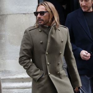 Bob Sinclar - Sorties des Obsèques de Constance de la Fontaine en l'église Notre-Dame-de-Grâce-de-Passy à Paris le 12 mai 2026. © Coadic Guirec - Julien Sarkissian / Bestimage