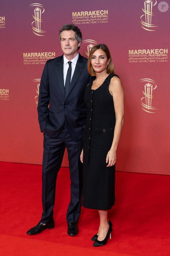 Thibault Gast et Audrey Diwan assistent à la deuxième journée du 22e Festival international du film de Marrakech, le 29 novembre 2025 à Paris, France. Photo by Nasser Berzane/ABACAPRESS.COM