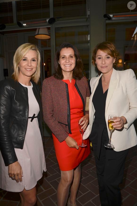 Laurence Ferrari, Pascale Puzadoux et Daniela Lumbroso - Inauguration de l'hôtel Barrière Le Normandy à Deauville, le 18 juin 2016.

 © Coadic Guirec/Bestimage