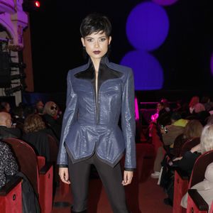 Eve Gilles au défilé Julien Fournié "Collection Haute Couture Printemps/Eté 2025" lors de la Fashion Week de Paris (PFW), le 28 janvier 2025

© Christophe Aubert via Bestimage
