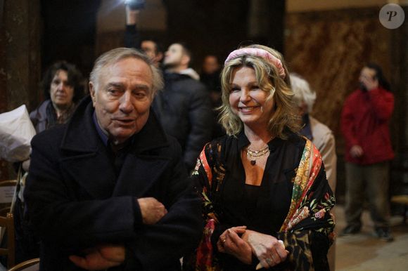 Le président de la LPO Alain Bougrain-Dubourg lors d'une messe à la mémoire de l'actrice française Brigitte Bardot à l'église Saint-Roch à Paris, le 28 janvier 2026. Photo par Nasser Berzane/ABACAPRESS.COM